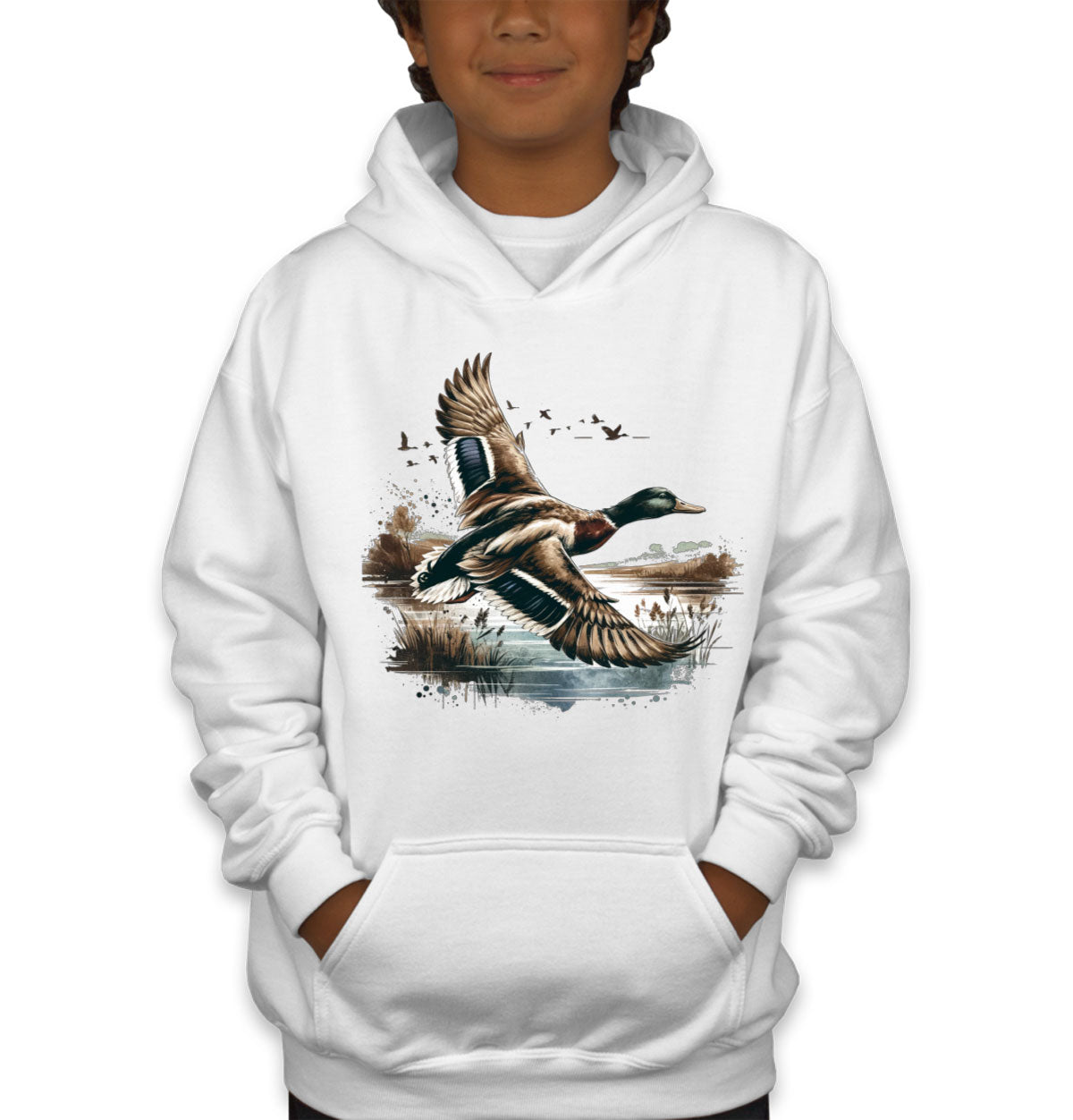 Mallard Duck Wild Duck Youth Hoodie