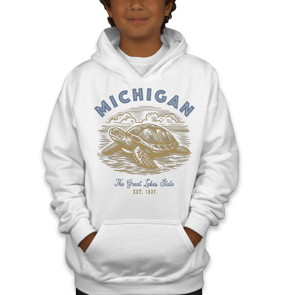Michigan State Vintage Youth Hoodie