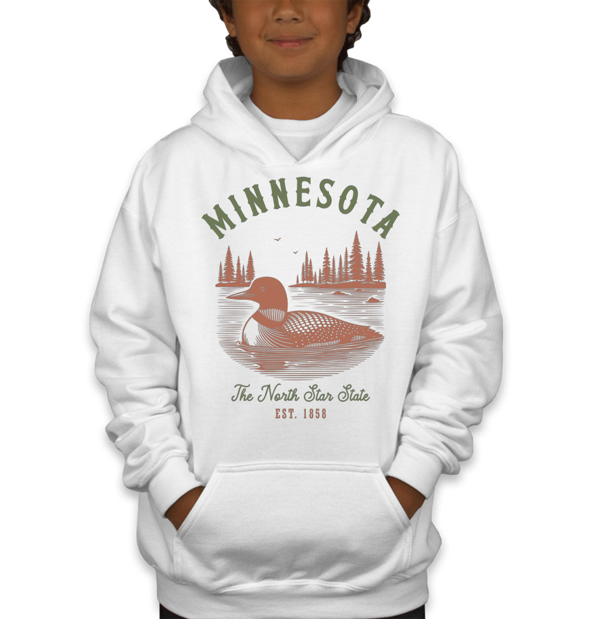 Minnesota State Vintage Youth Hoodie