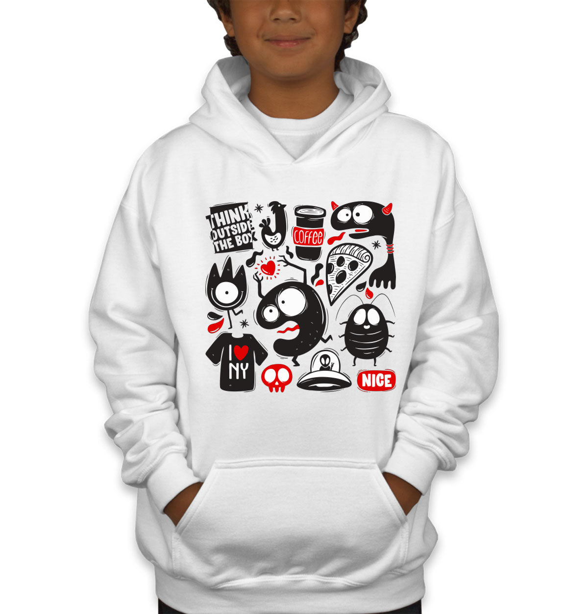 Monster Set Youth Hoodie