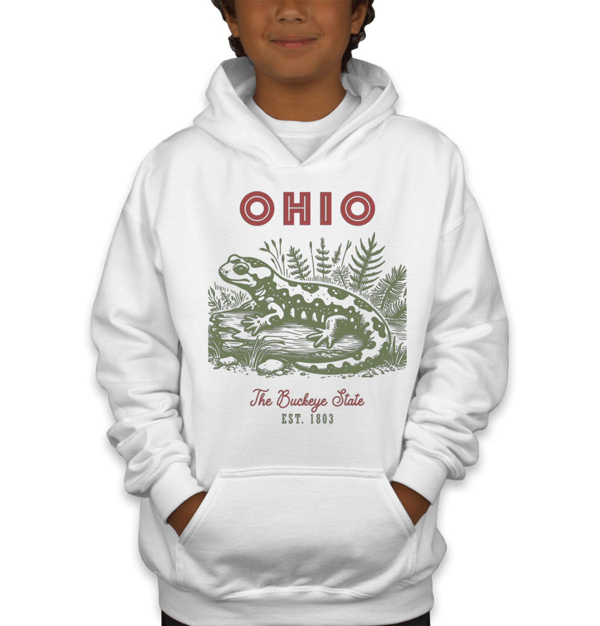 Ohio State Vintage Youth Hoodie