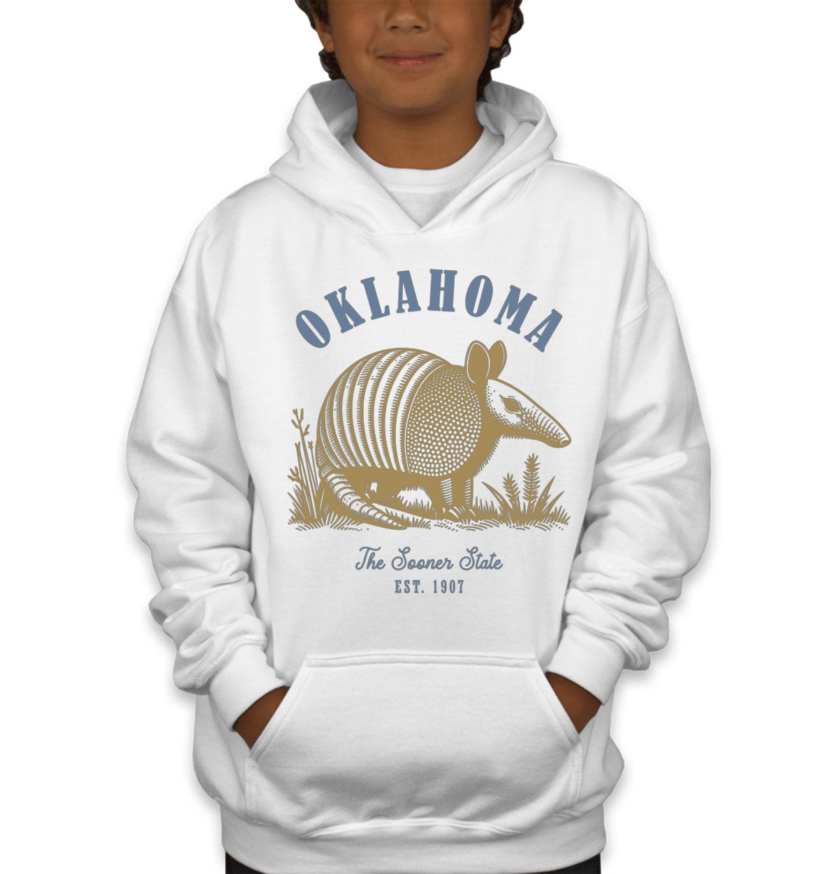 Oklahoma State Vintage  Youth Hoodie
