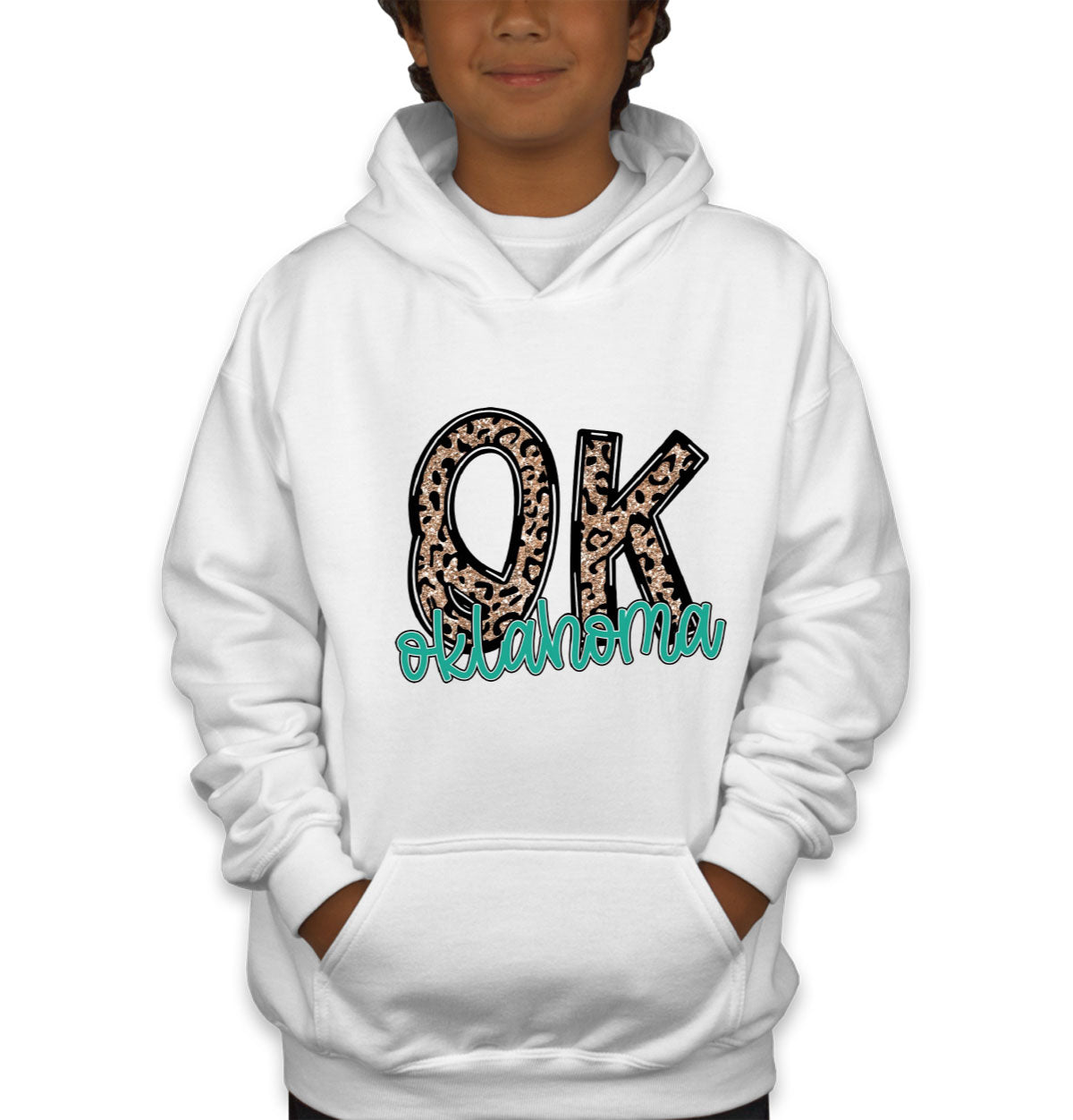 Oklahoma State Abbreviation Youth Hoodie