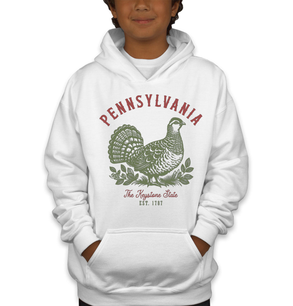 Pennsylvania State Vintage Youth Hoodie
