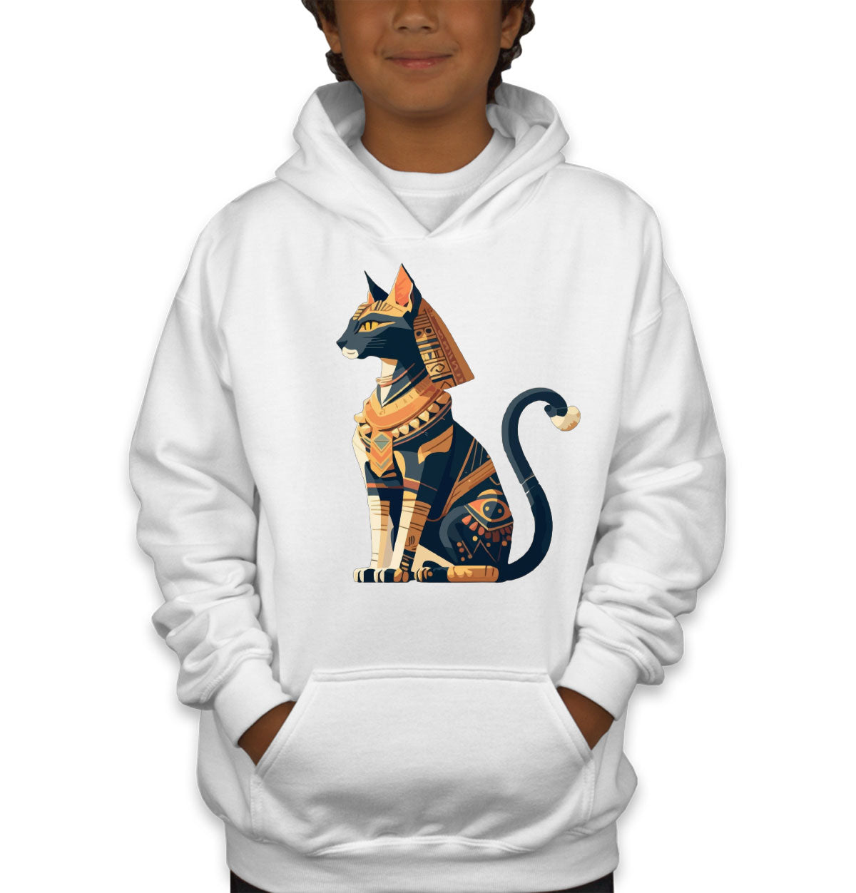 Pharaonic Cat Youth Hoodie