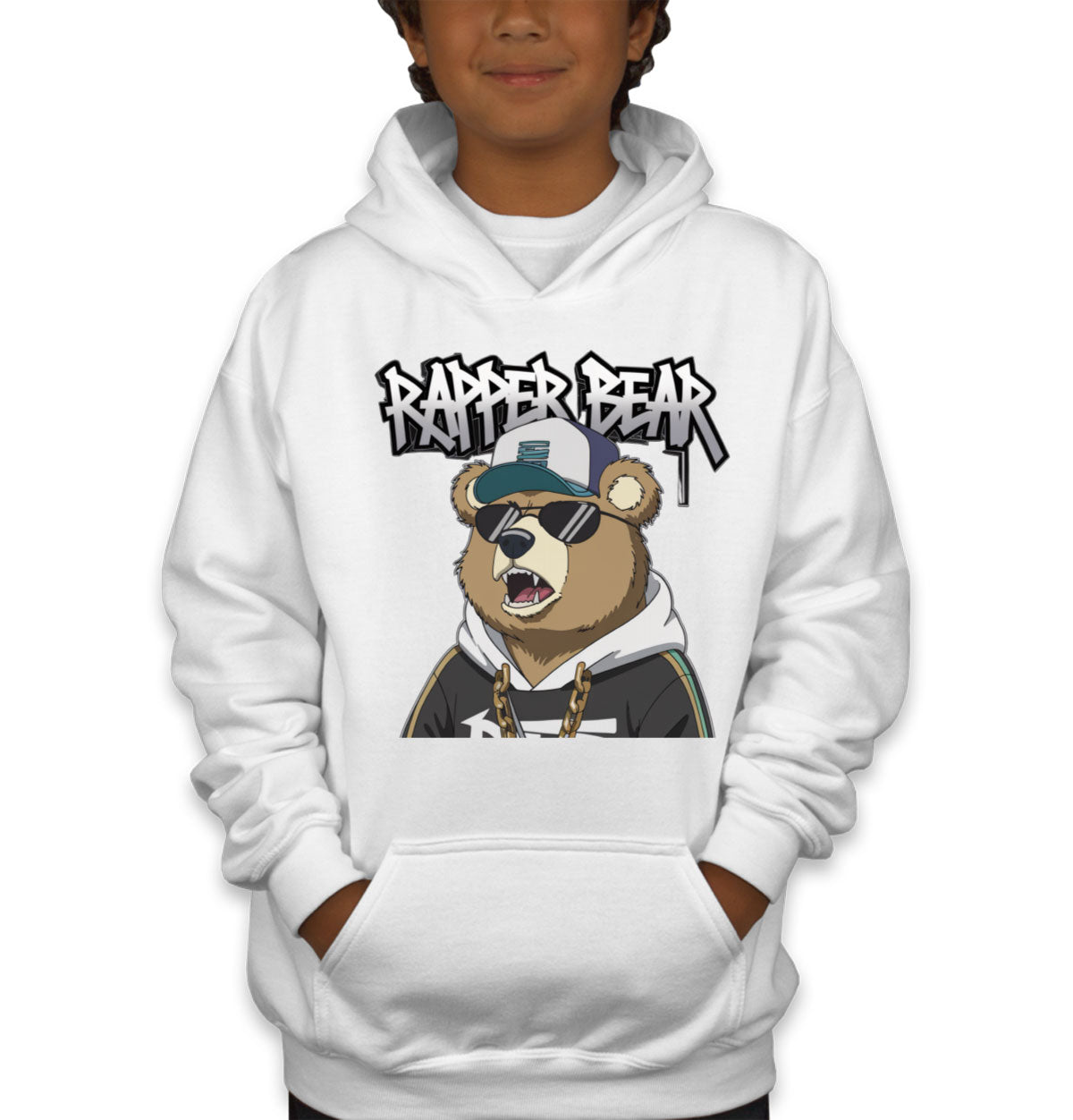 Rapper Bear Youth Hoodie