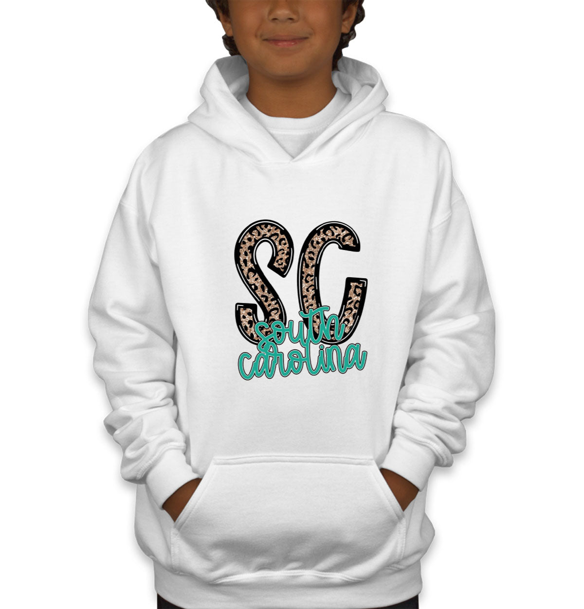 South Carolina State Abbreviation Youth Hoodie