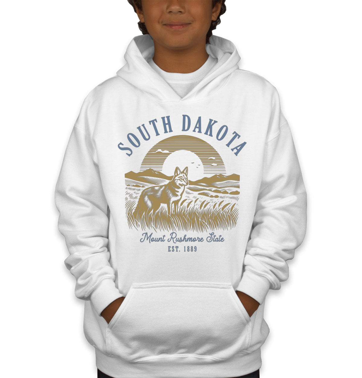 South Dakota State Vintage Youth Hoodie