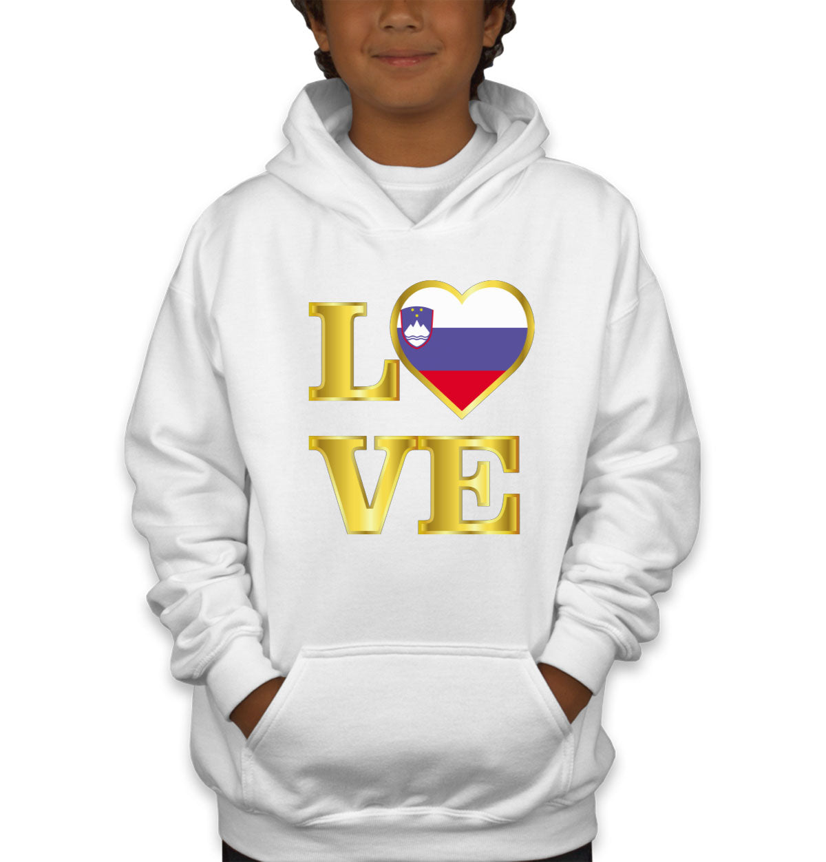 Slovenia Love Youth Hoodie