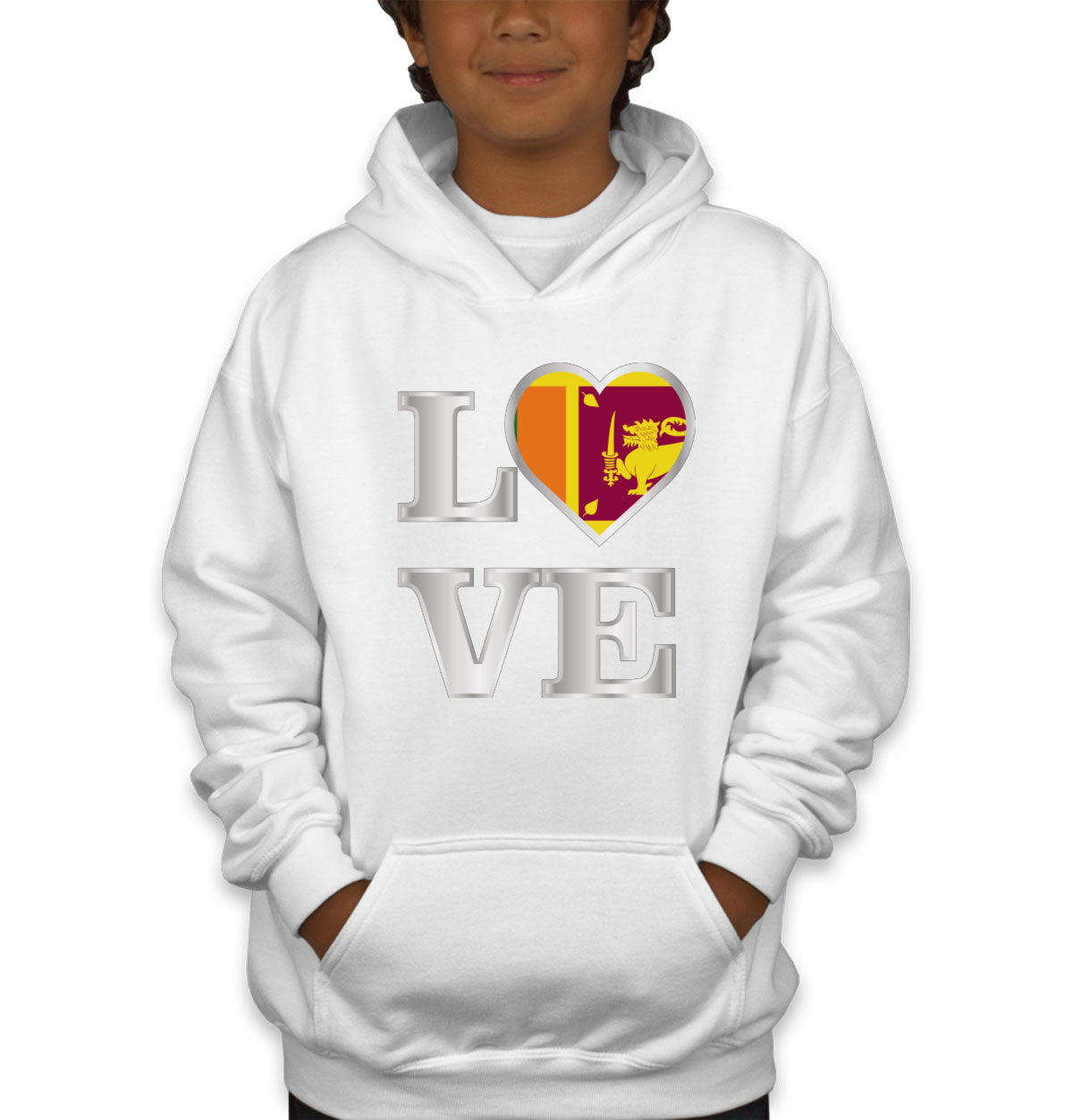 Sri Lanka Love Youth Hoodie