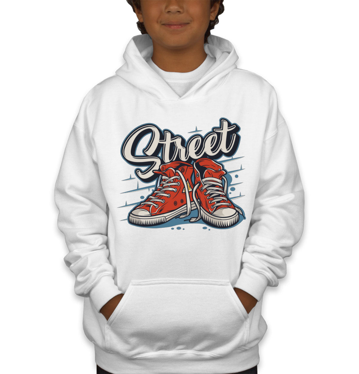 Street Sneakers Youth Hoodie