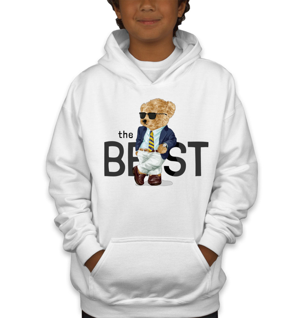 Teddy Bear The Best Youth Hoodie