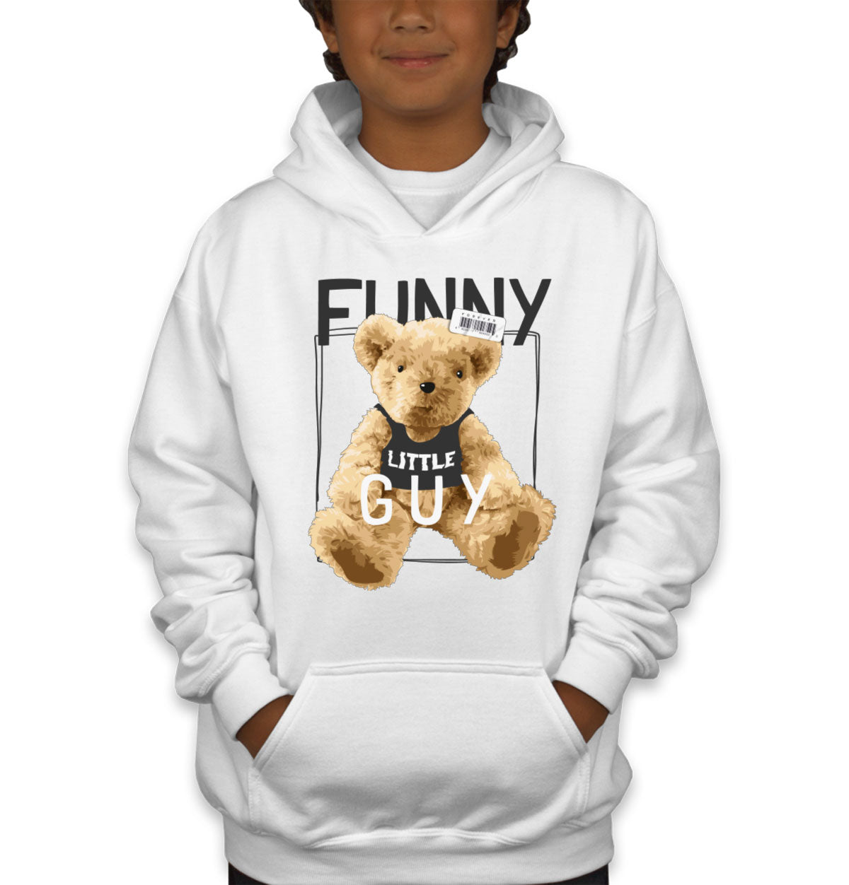 Teddy Bear Funny Youth Hoodie