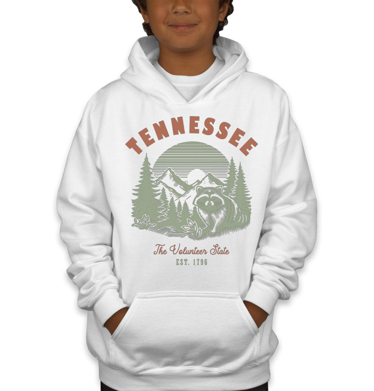 Tennessee State Vintage Youth Hoodie