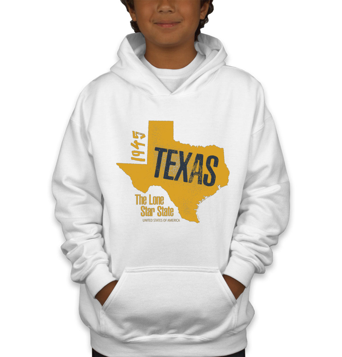 Texas The Lone Star State Youth Hoodie