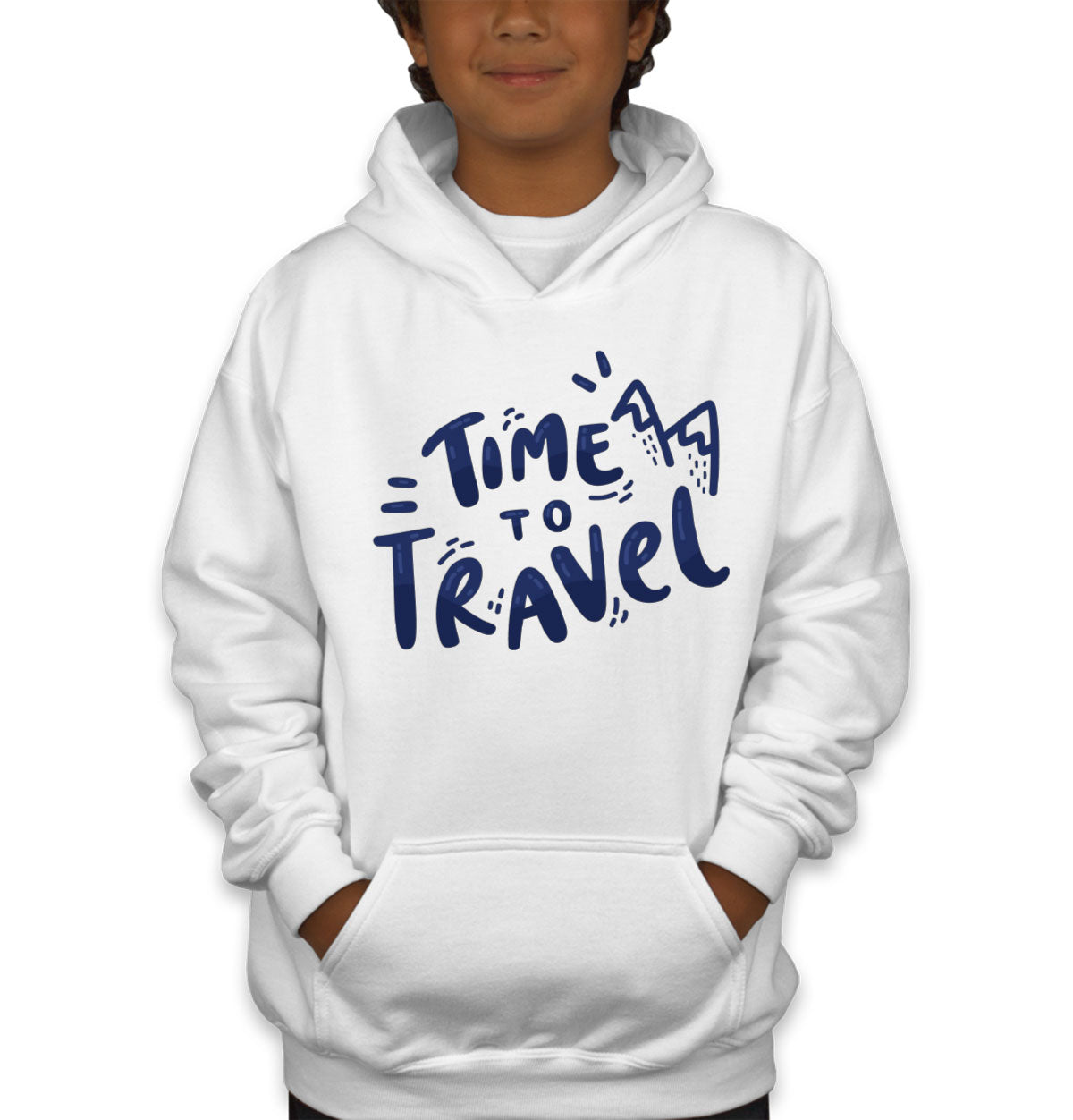 Time To Travel Youth Hoodie