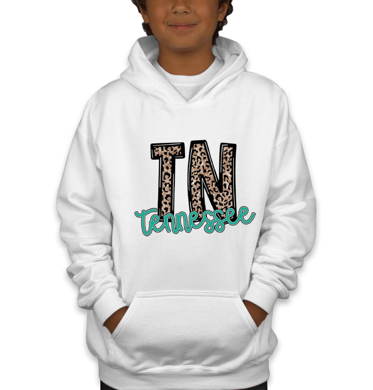 Tennessee State Abbreviation Youth Hoodie