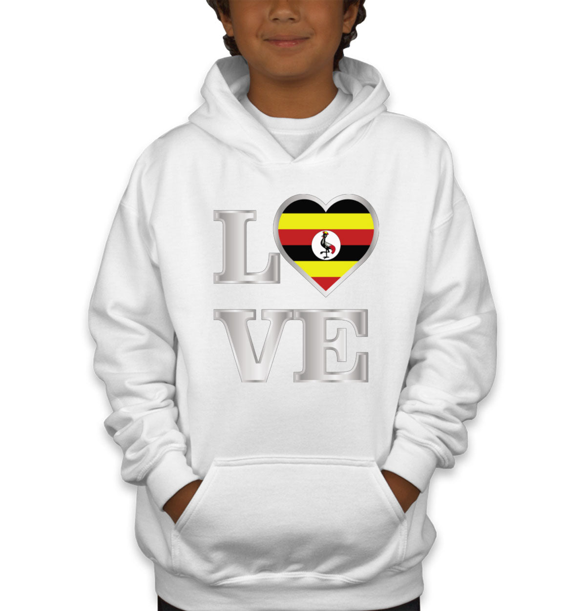 Uganda Love Youth Hoodie