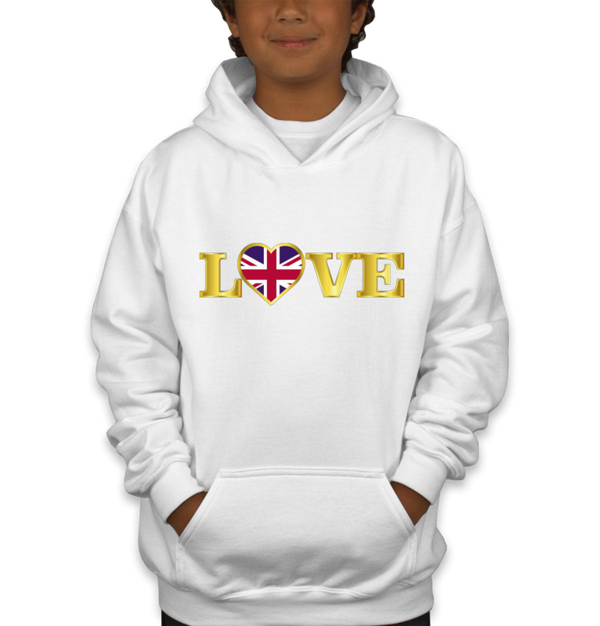 United Kingdom Love Youth Hoodie