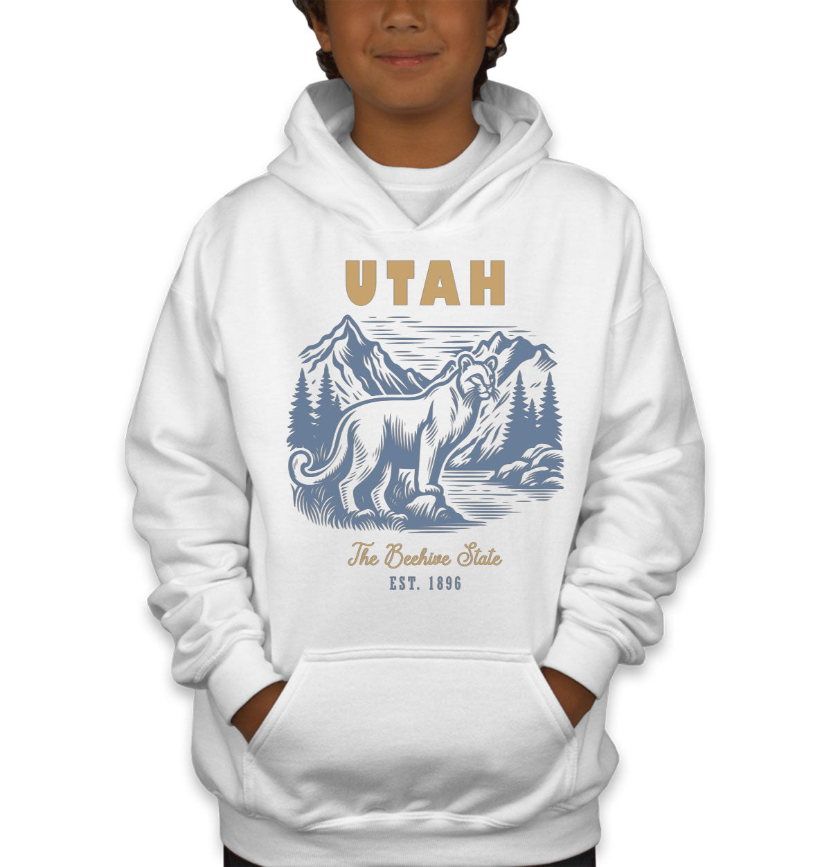 Utah State Vintage Youth Hoodie