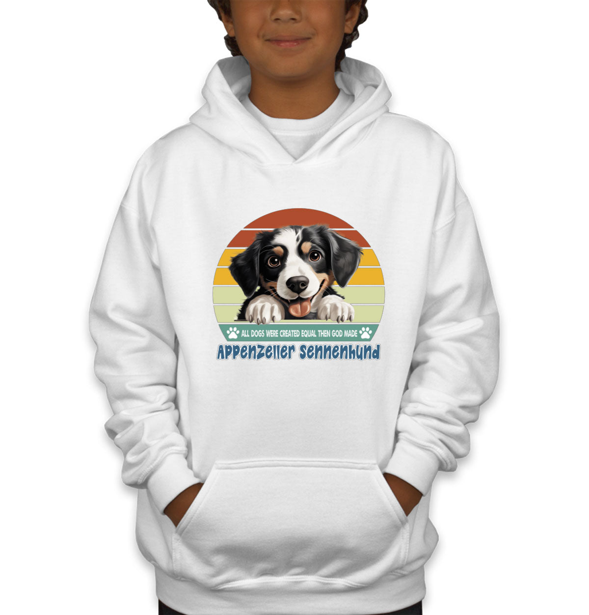 All Dogs Were Created Equal Appenzeller Sennenhund Youth Hoodie