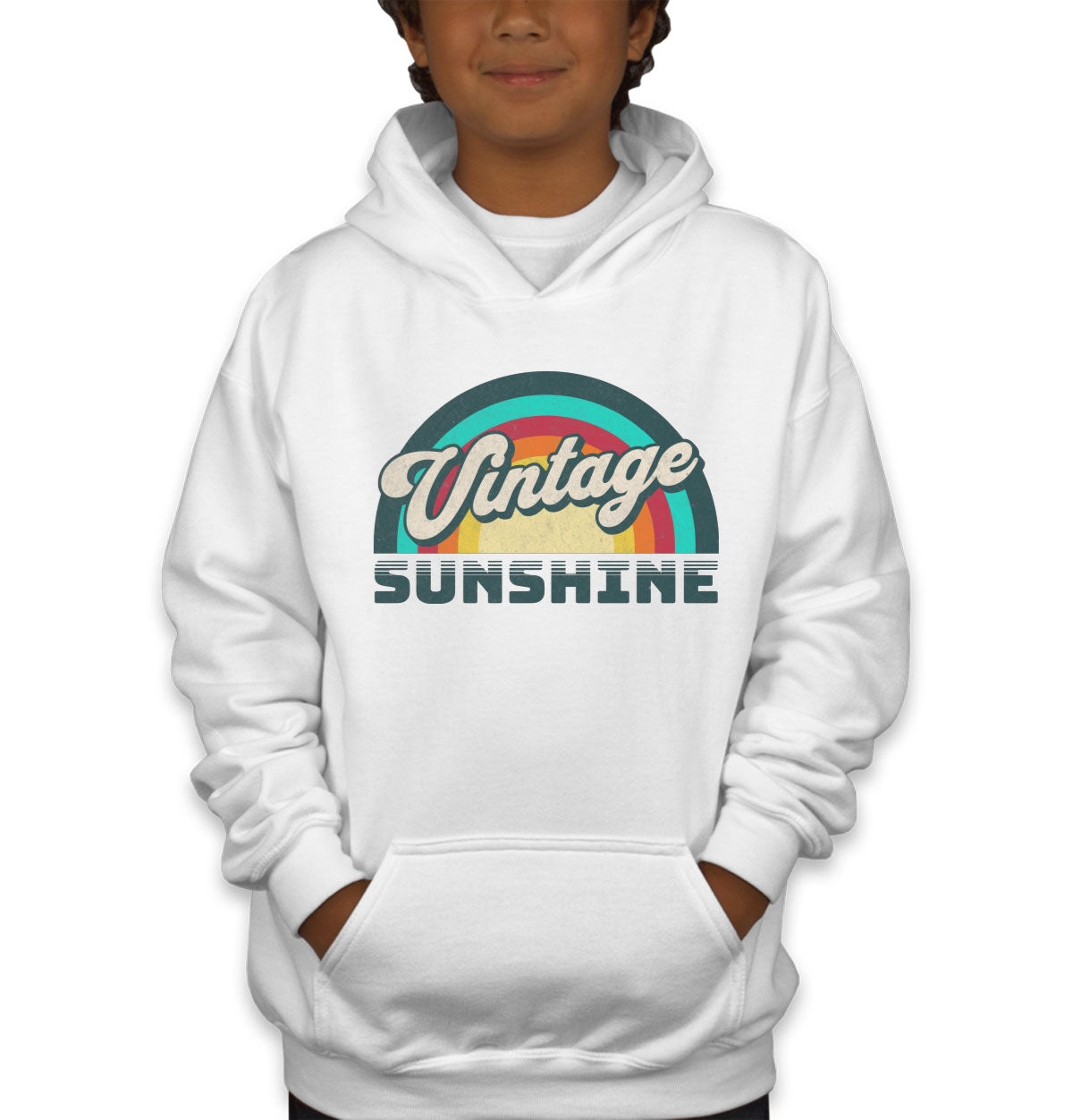Vintage Sunshine Youth Hoodie