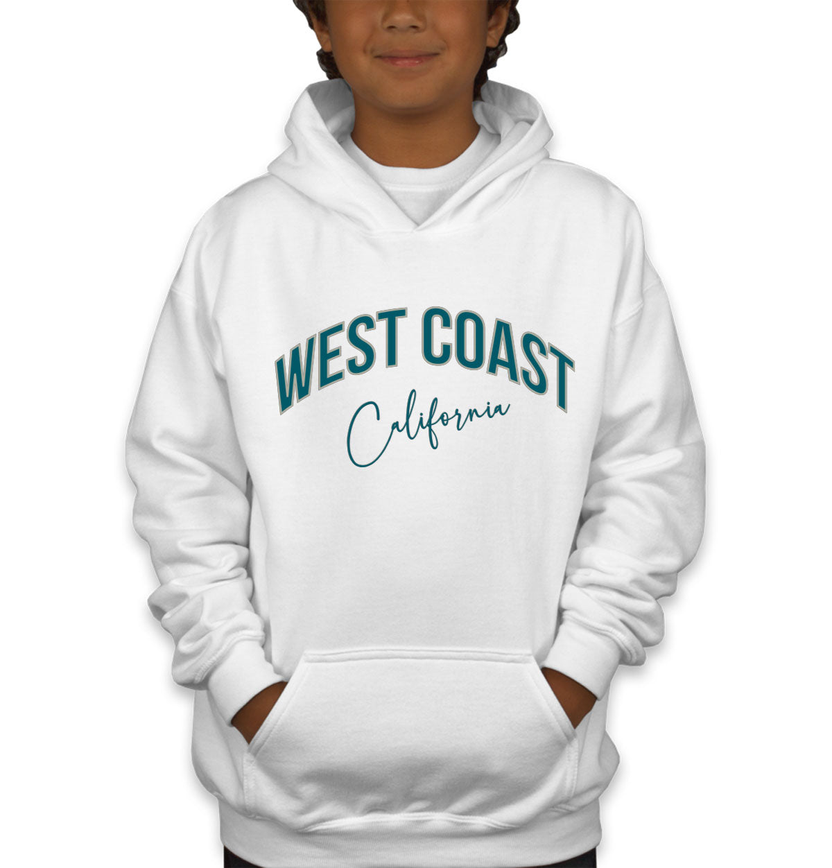 West Coast California Youth Hoodie