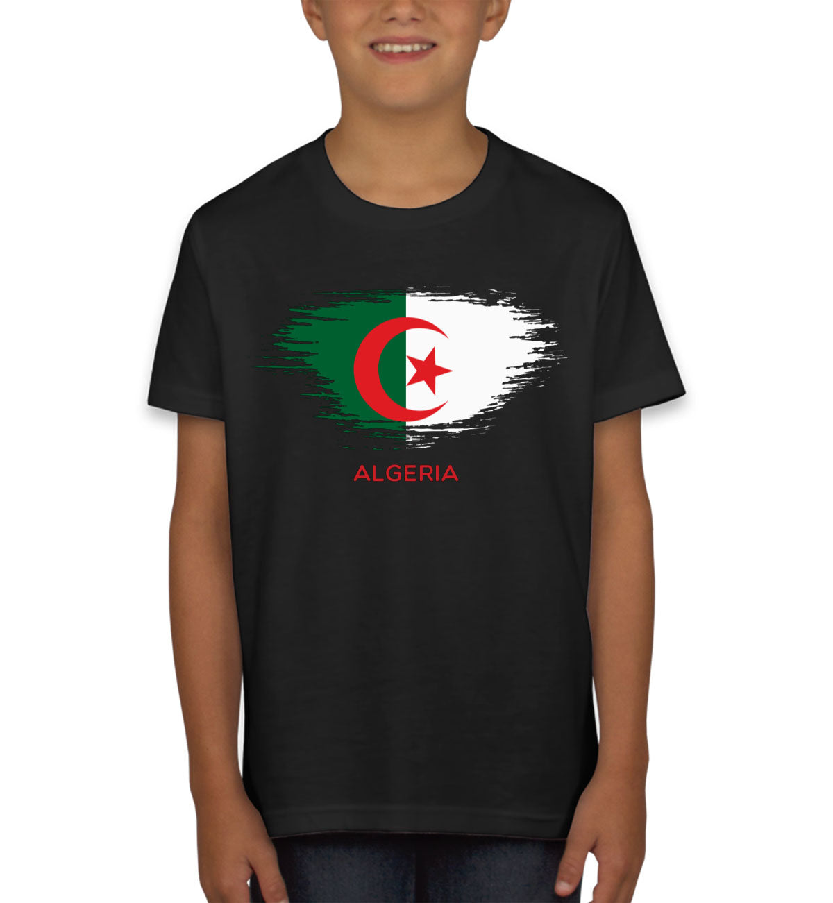 Algeria Flag Youth T-shirt