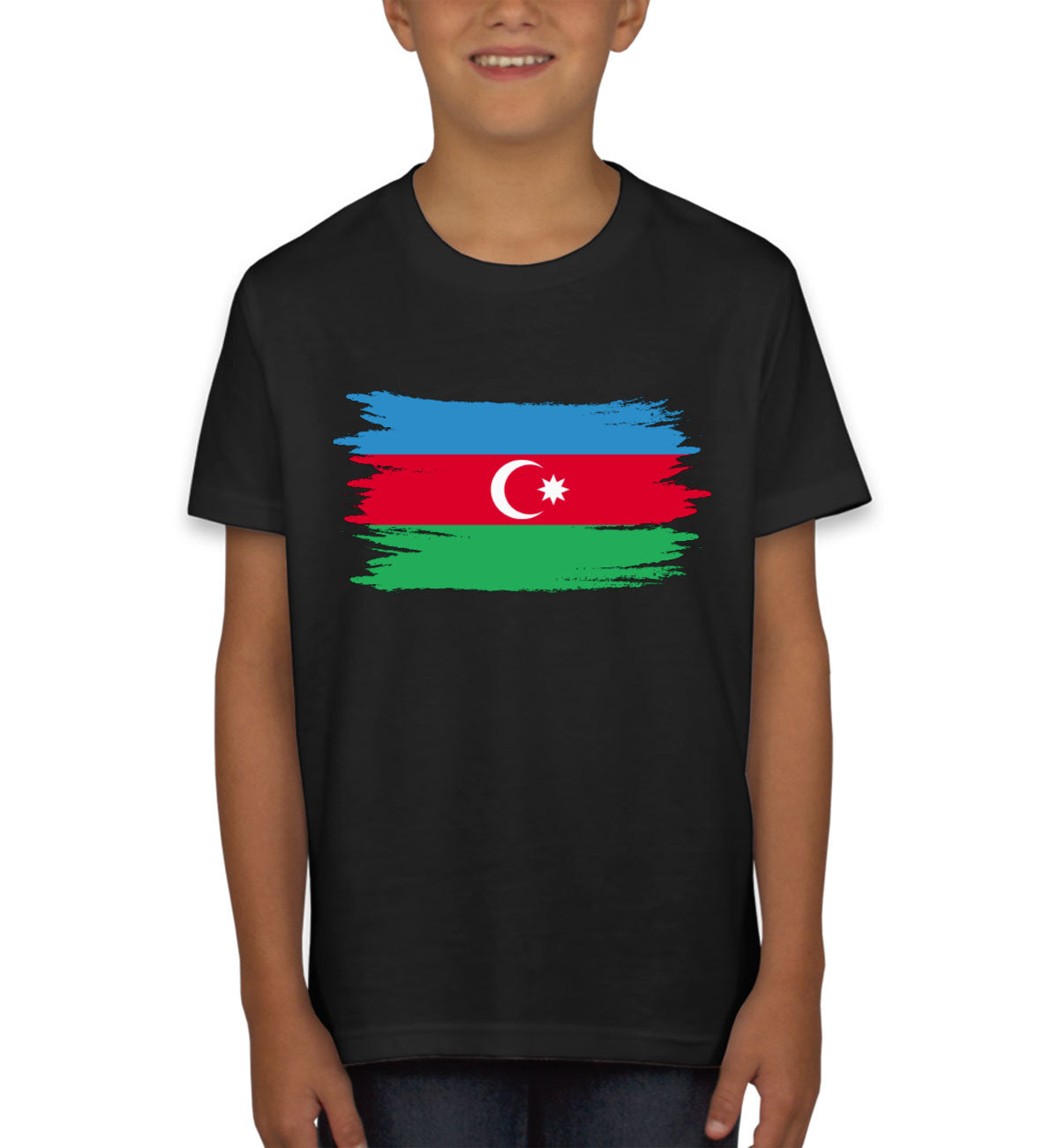 Azerbaijan Flag Youth T-shirt