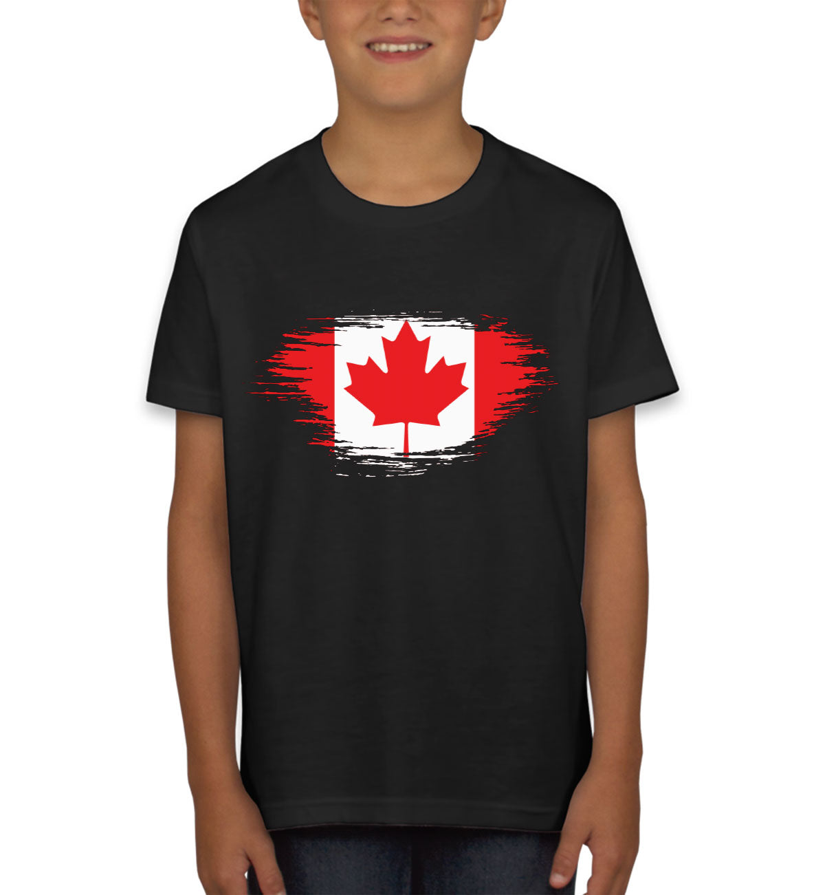 Canada Flag Youth T-shirt