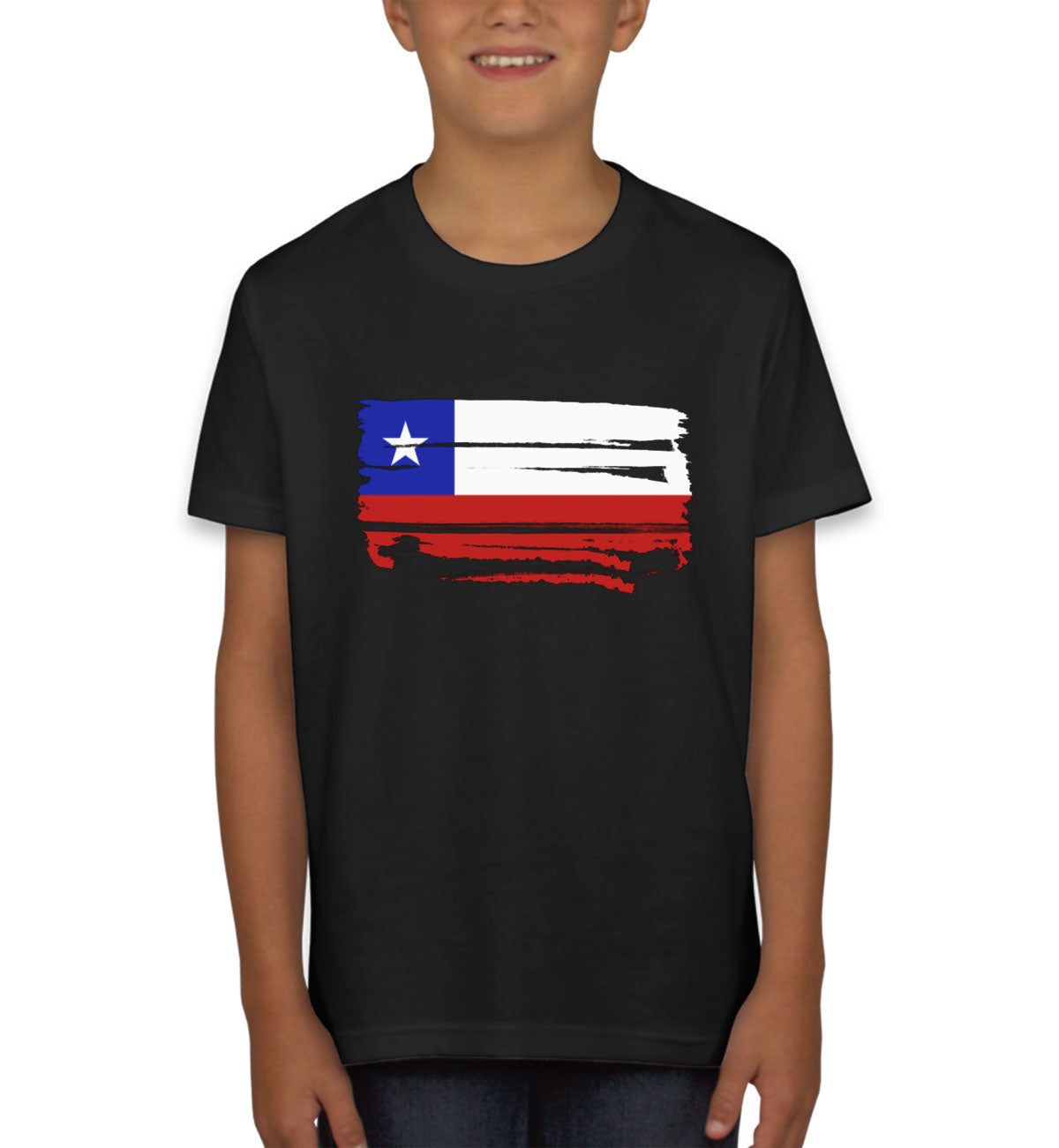 Chile Flag Youth T-shirt