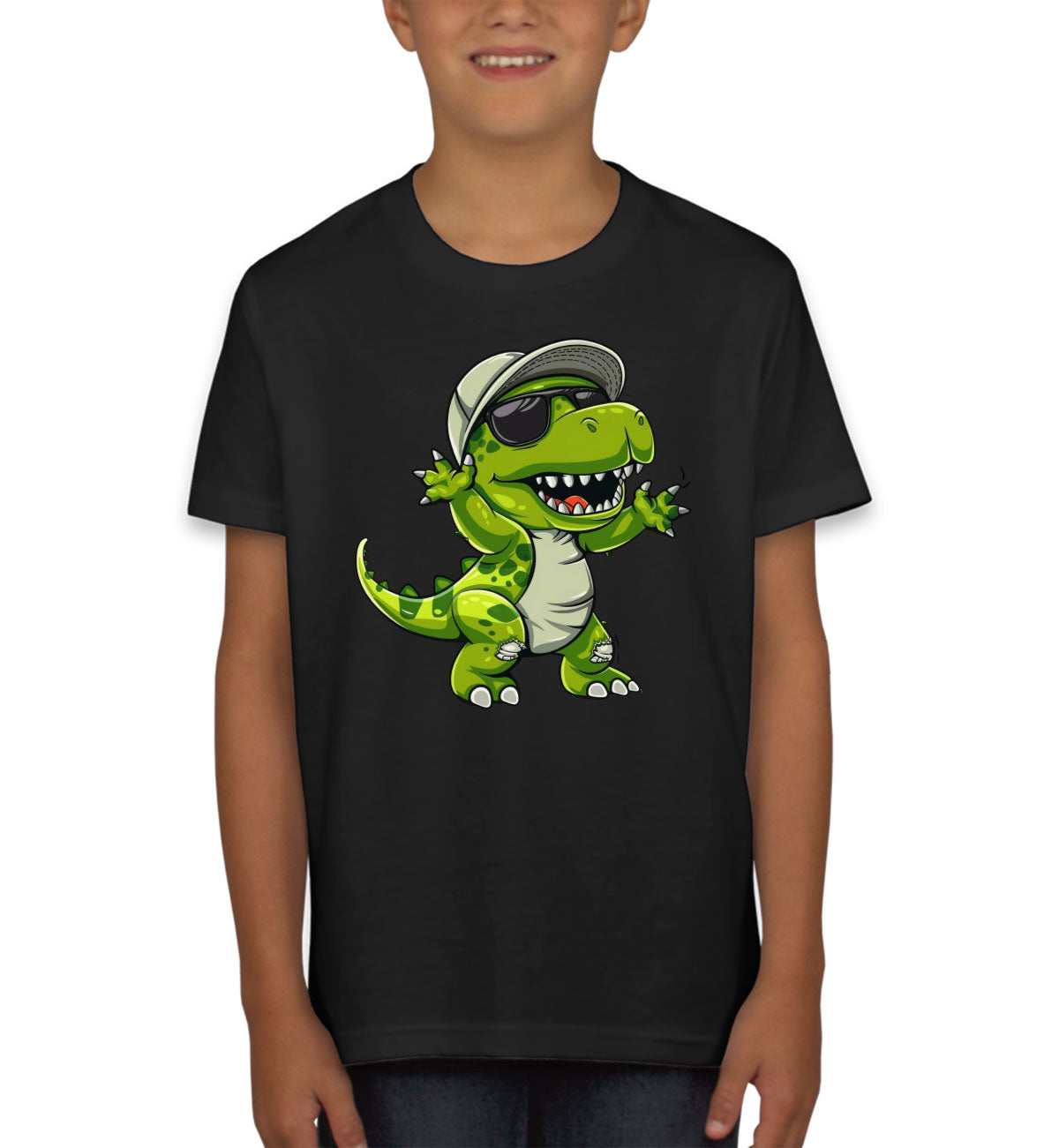 Dabbing Dinosaur Youth T-shirt