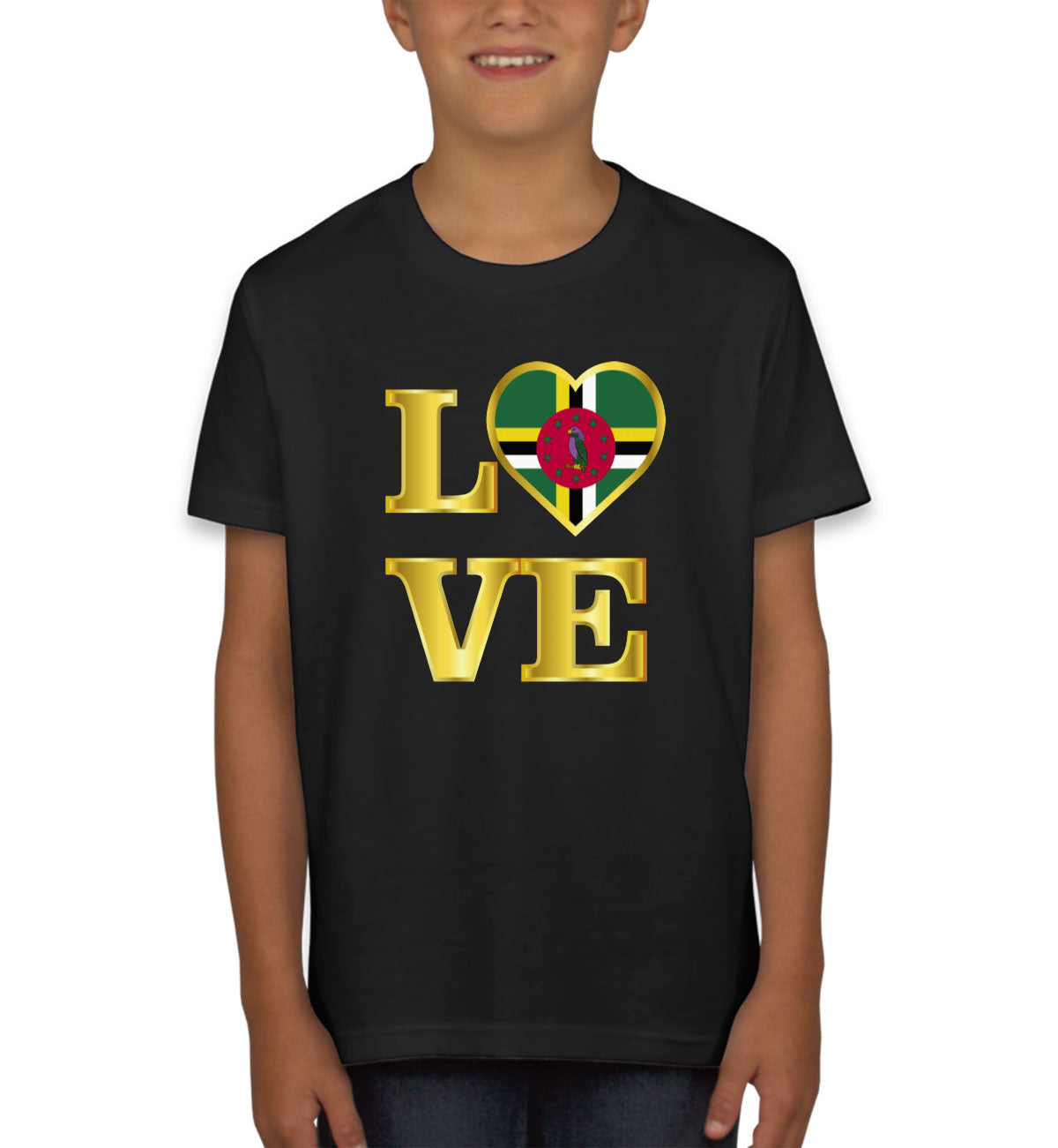 Dominica Love Youth T-shirt