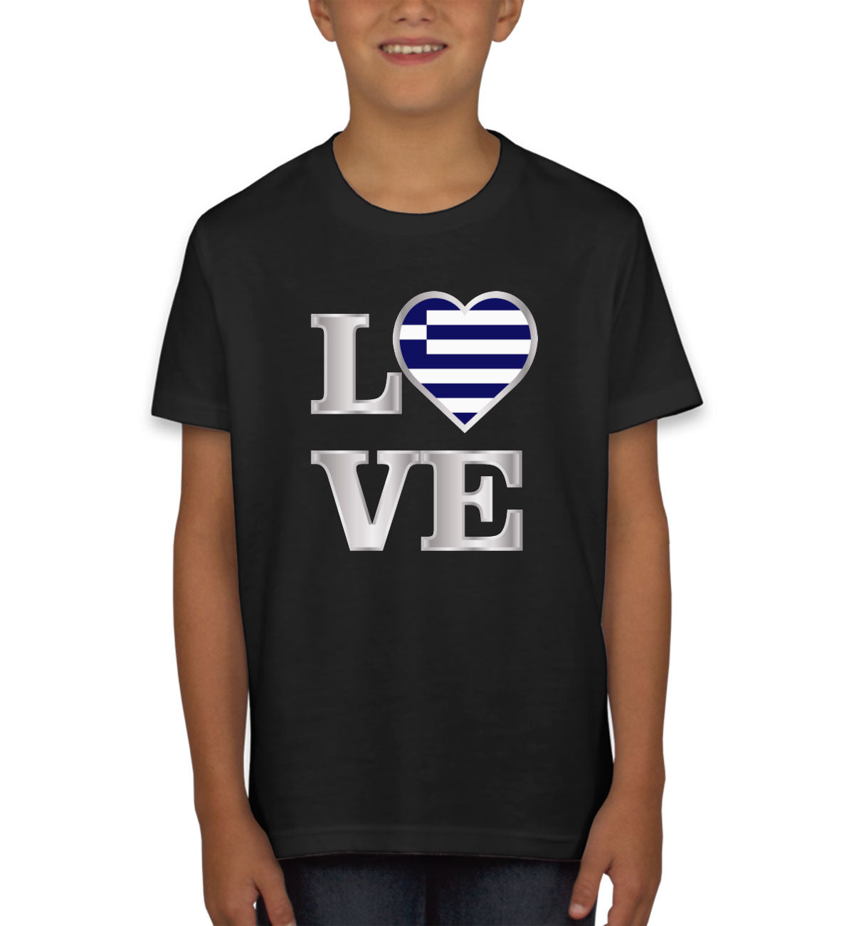 Greece Love Youth T-shirt
