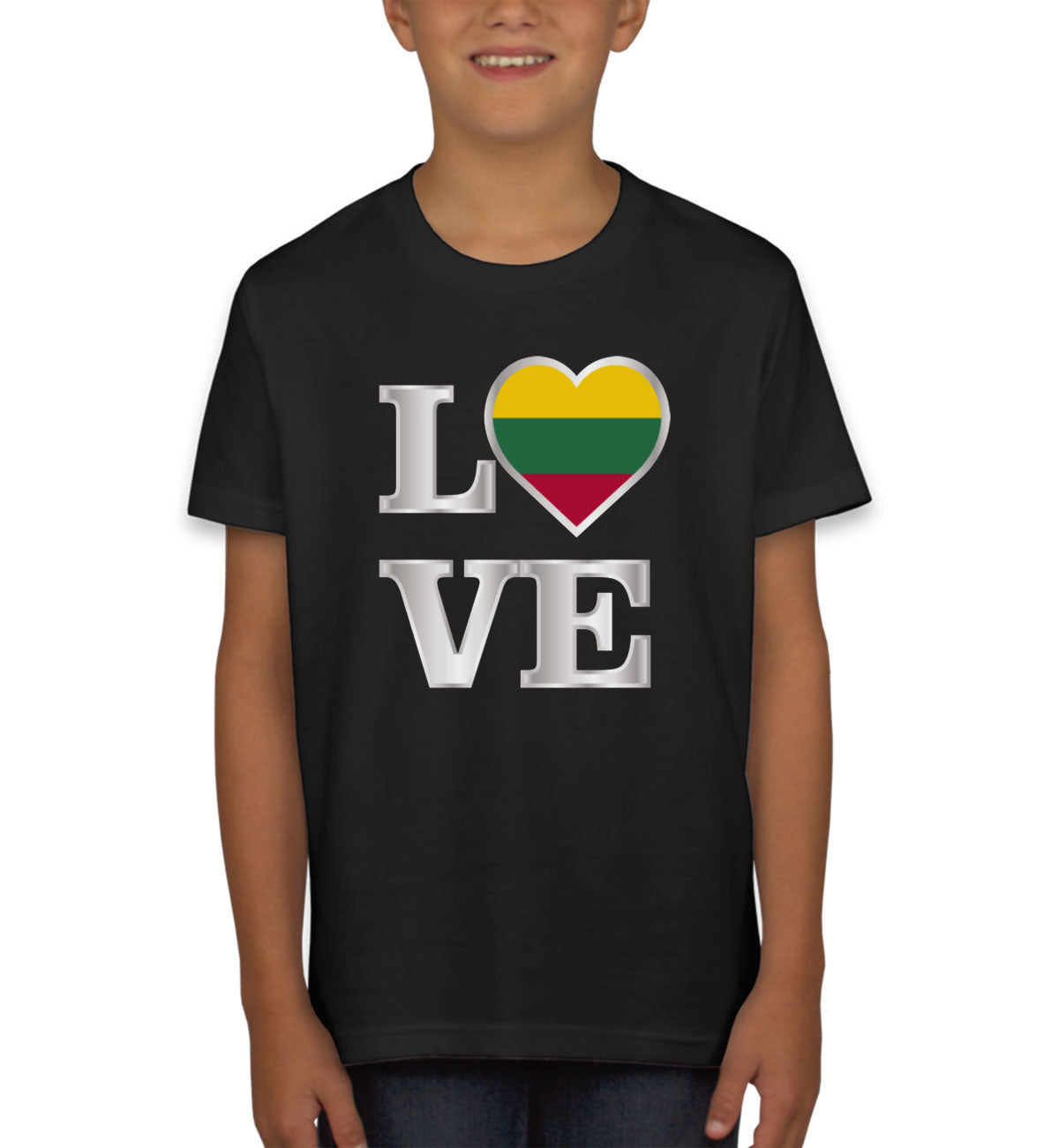 Lithuania Love Youth T-shirt