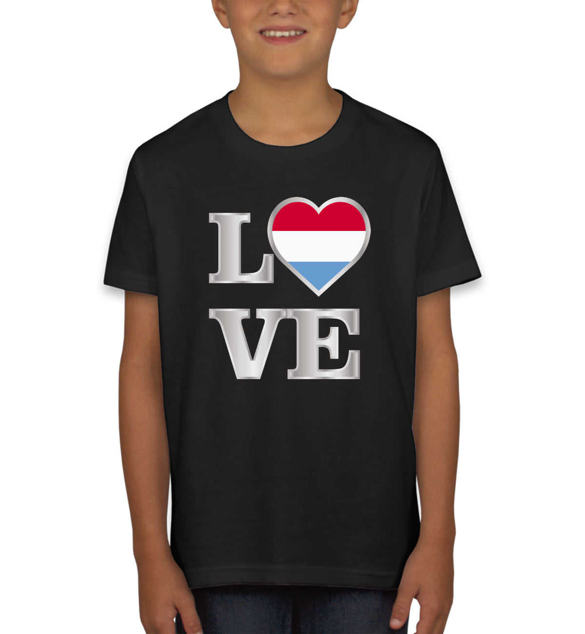 Luxembourg Love Youth T-shirt