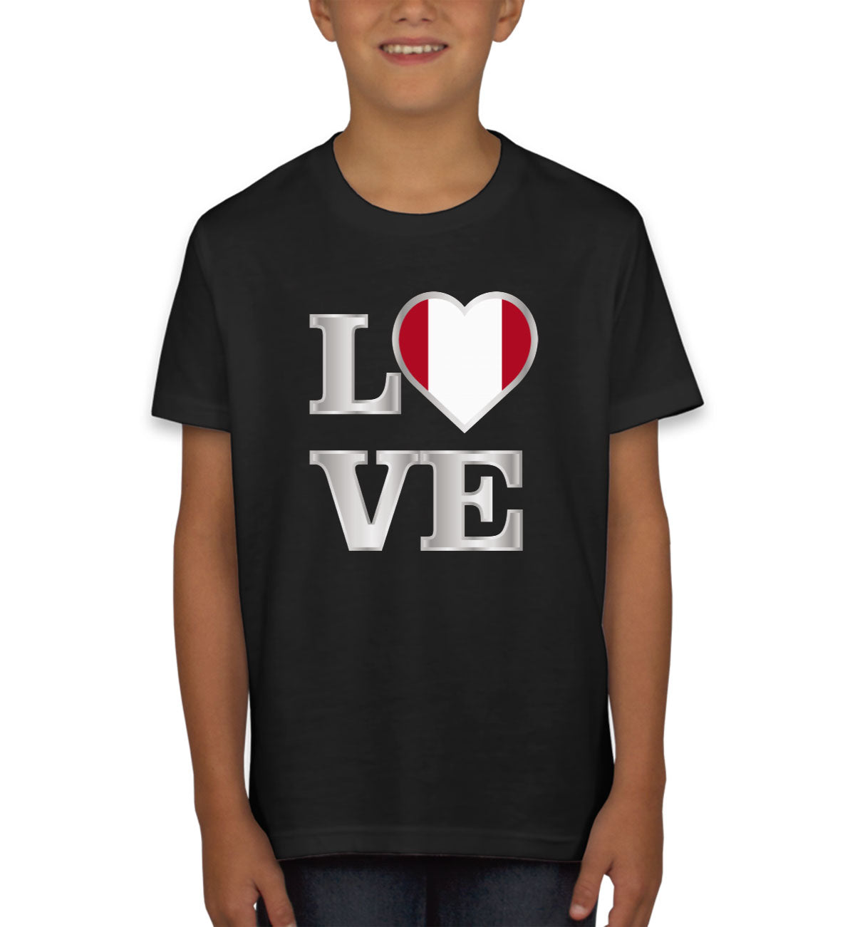 Peru Love Youth T-shirt