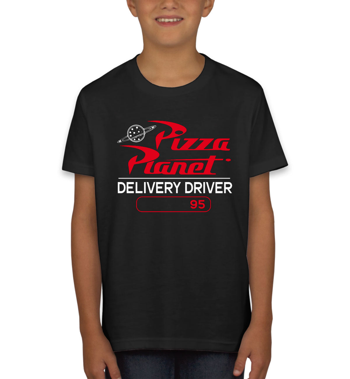 Pizza Planet Delivery Driver Youth T-shirt