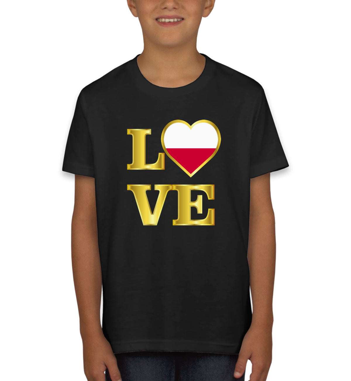 Poland Love Youth T-shirt