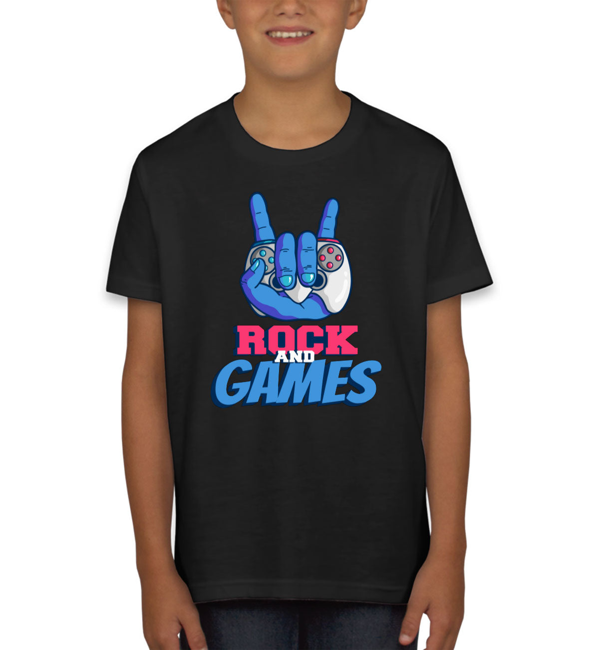 Rock And Games Youth T-shirt