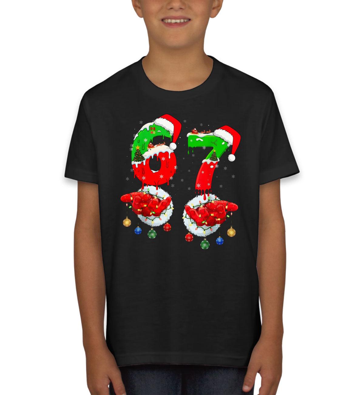 67 Sixty Seven Christmas Youth T-shirt