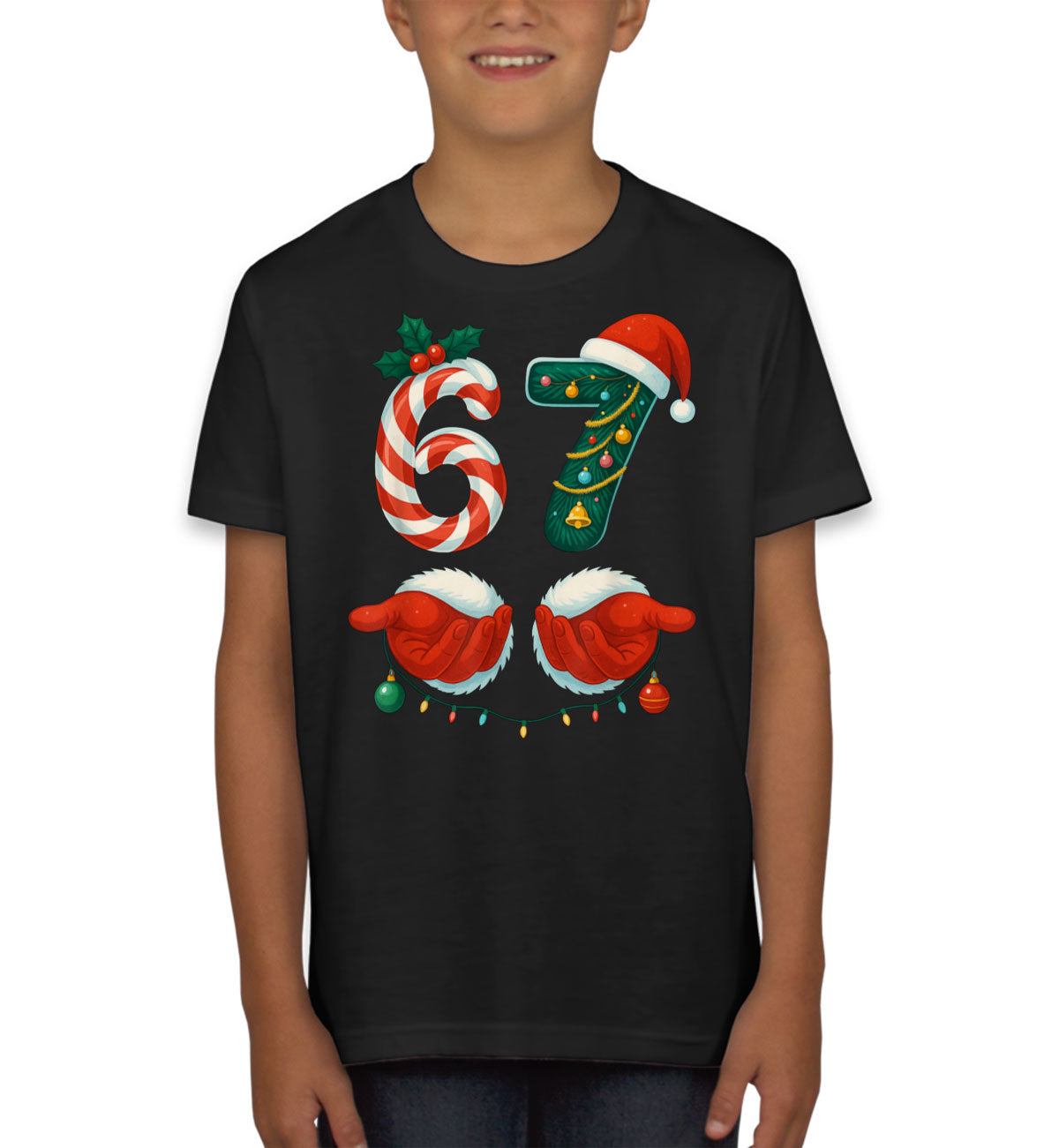 67 Sixty Seven Christmas Youth T-shirt