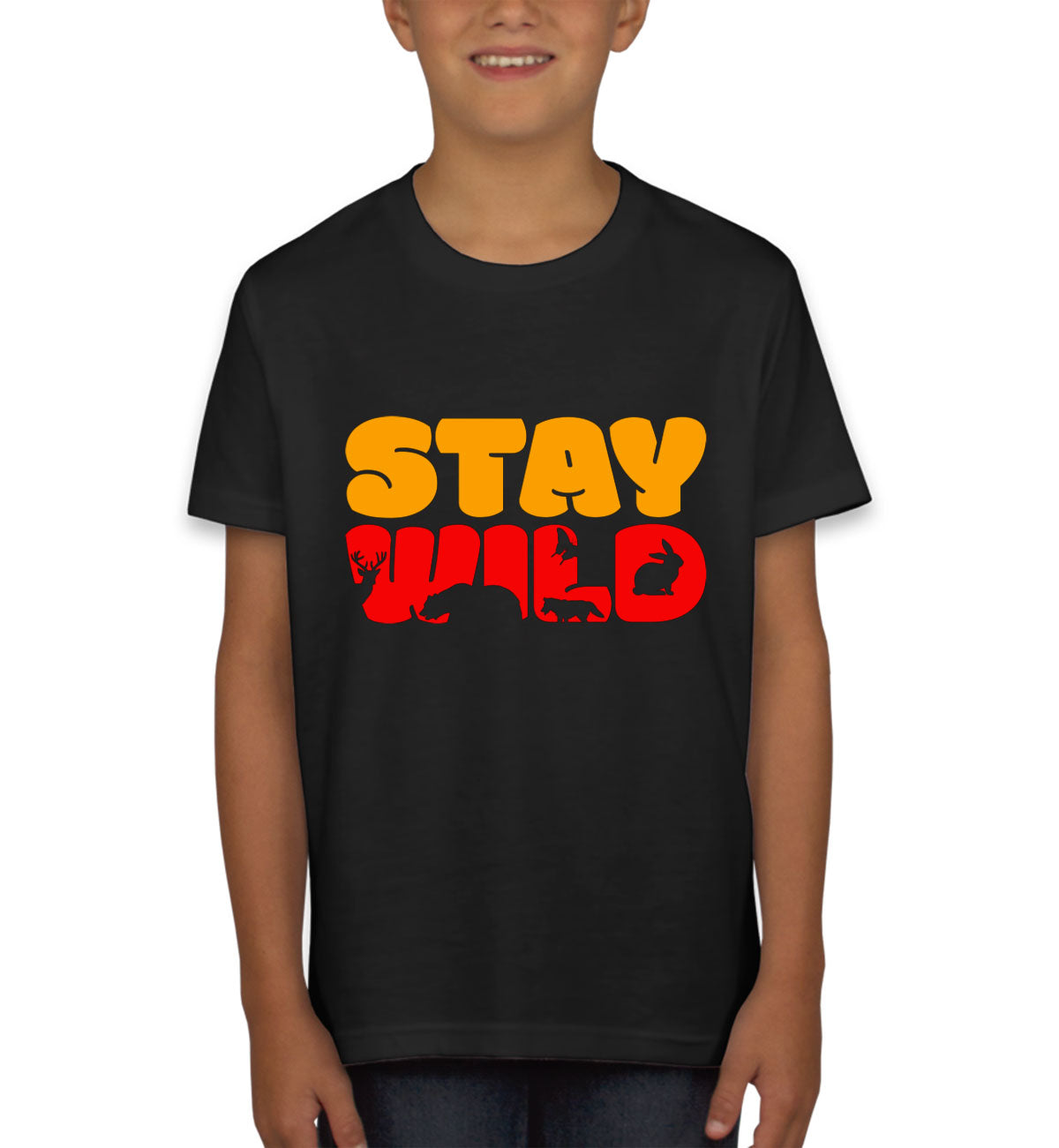 Stay Wild Camp Youth T-shirt