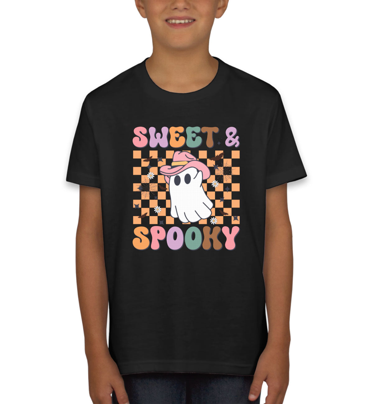 Sweet And Spooky Halloween Youth T-shirt