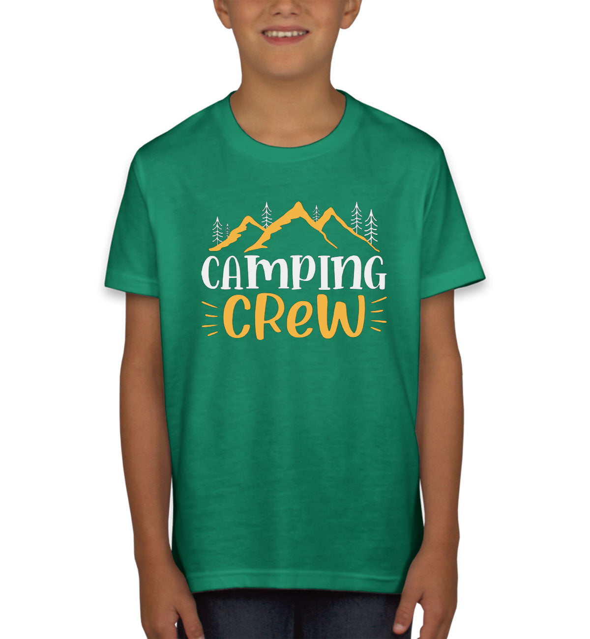 Camping Crew Youth T-shirt