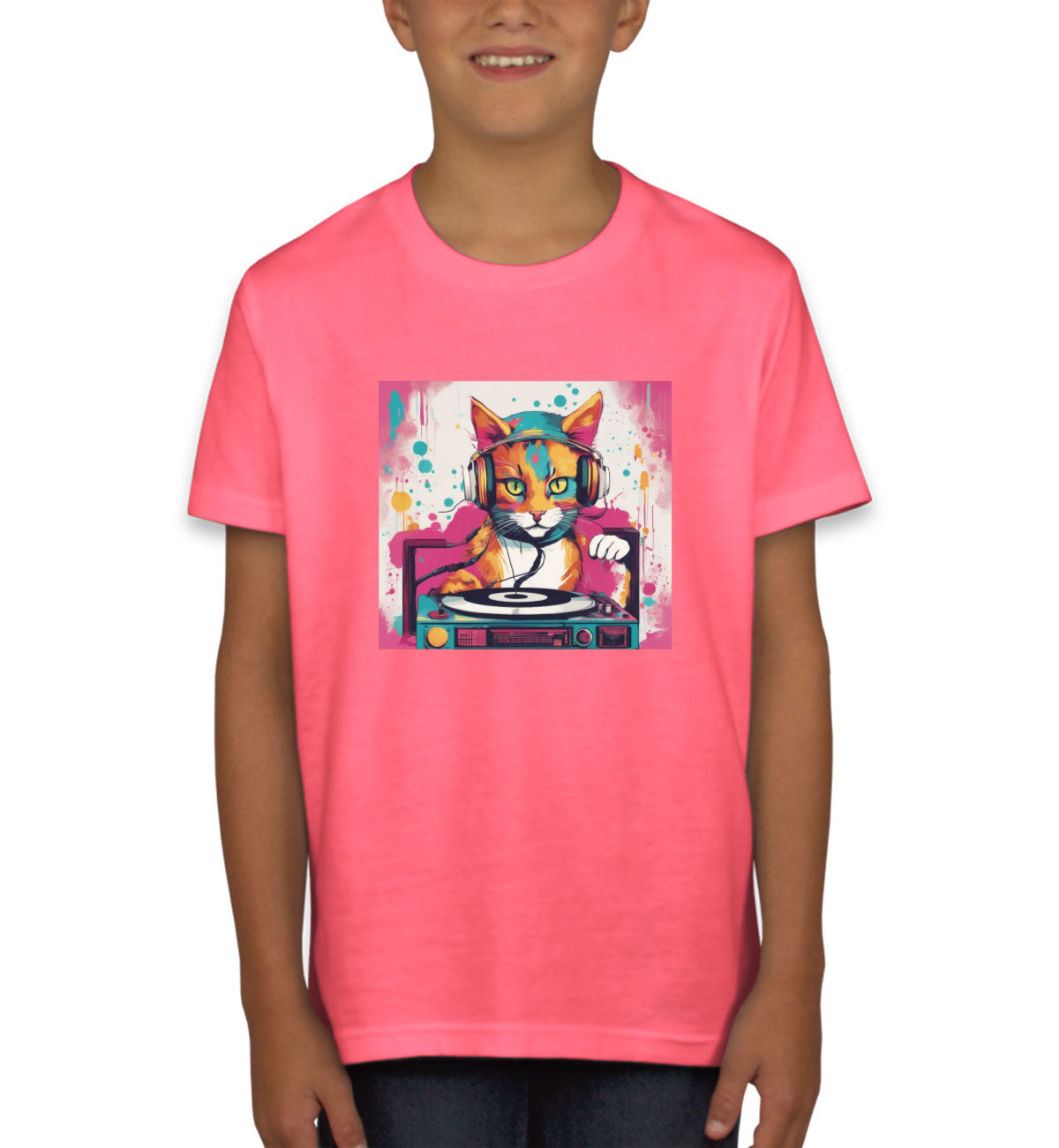 Dj Cat Youth T-shirt