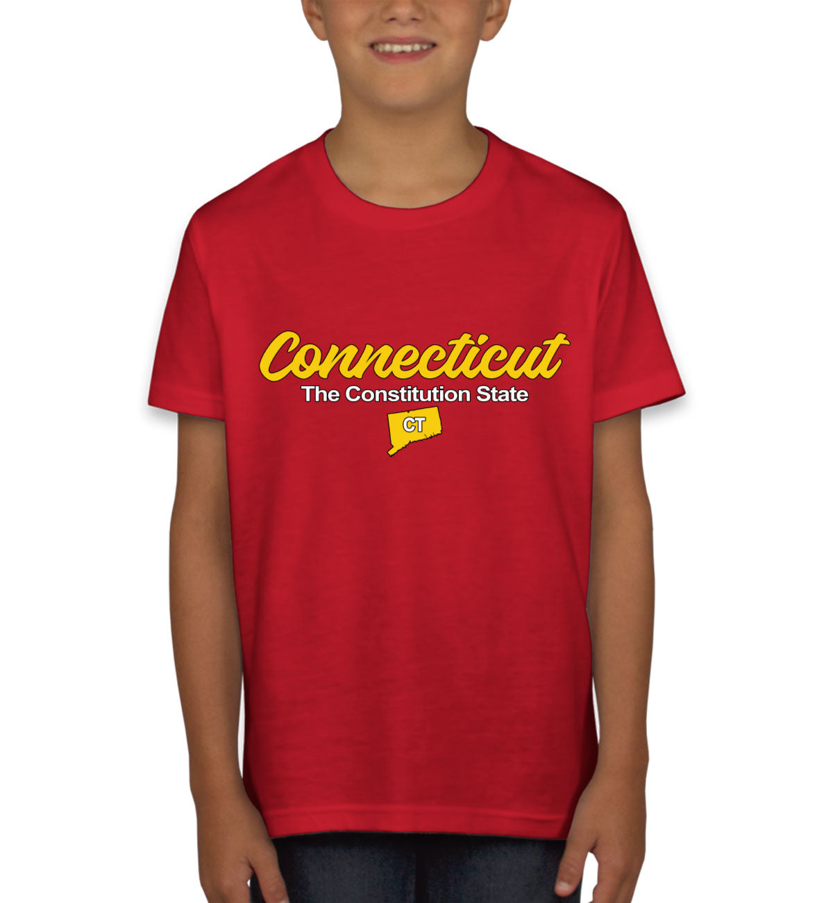 Connecticut The Constitution State Youth T-shirt