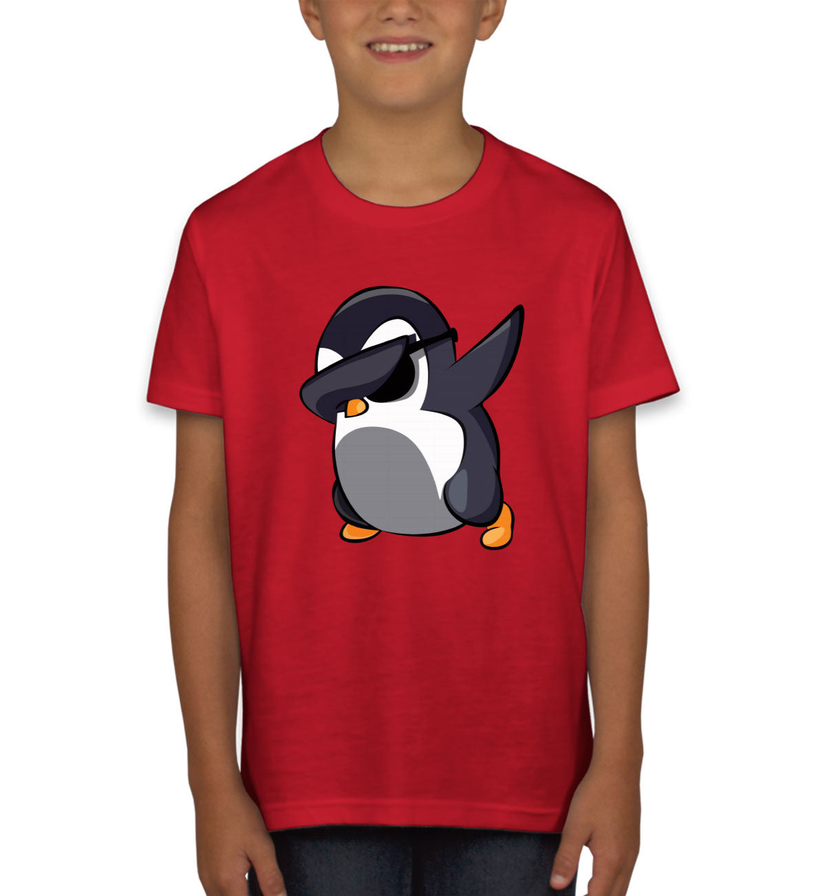Dabbing Penguin Youth T-shirt