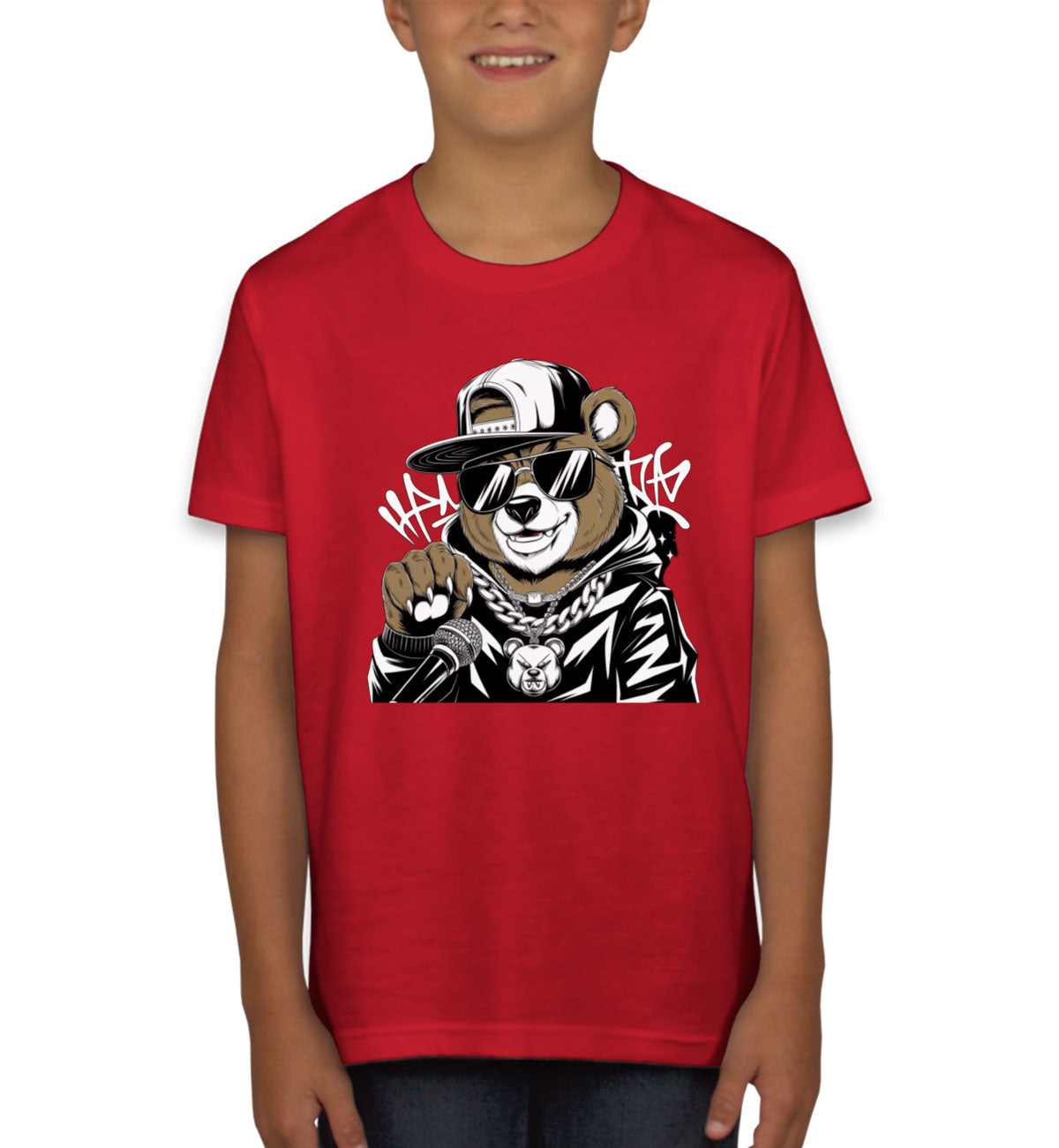 Rapper Bear Youth T-shirt