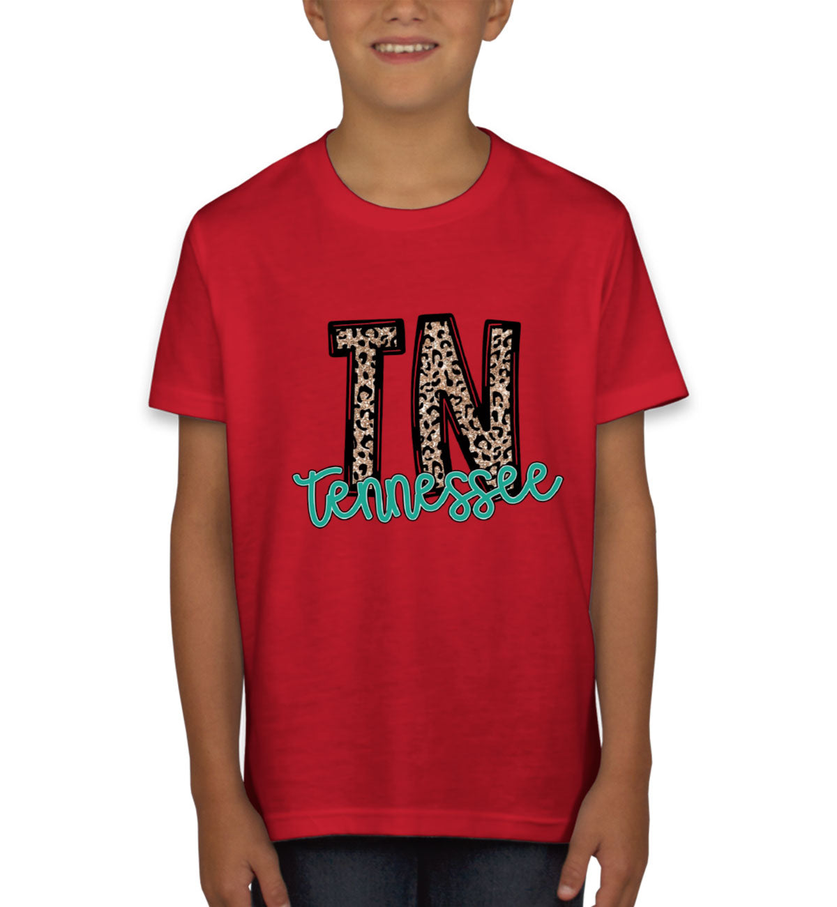 Tennessee State Abbreviation Youth T-shirt